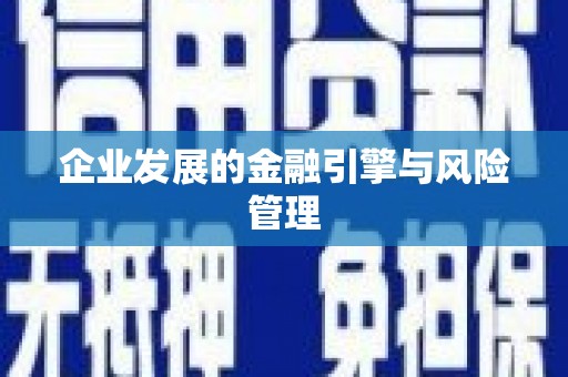 海港企业发展的金融引擎与风险管理