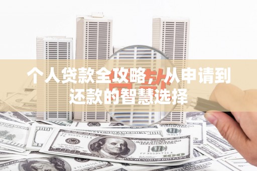 海港个人贷款全攻略，从申请到还款的智慧选择