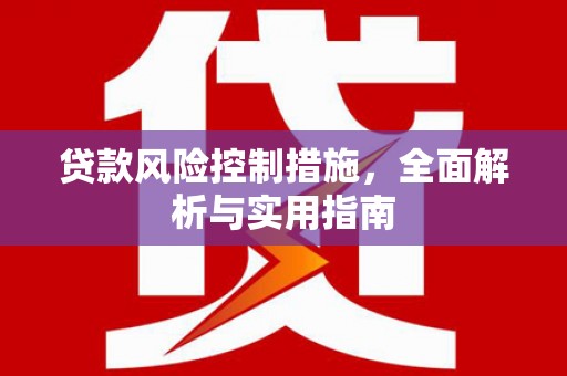 海港贷款风险控制措施，全面解析与实用指南