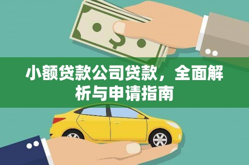 海港小额贷款公司贷款，全面解析与申请指南