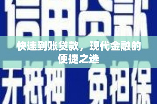 海港快速到账贷款，现代金融的便捷之选