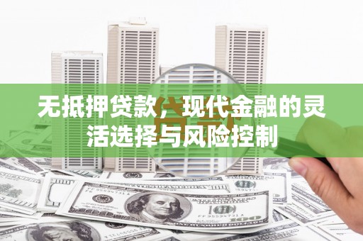 海港无抵押贷款，现代金融的灵活选择与风险控制