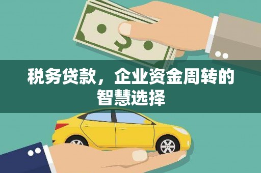 海港税务贷款，企业资金周转的智慧选择