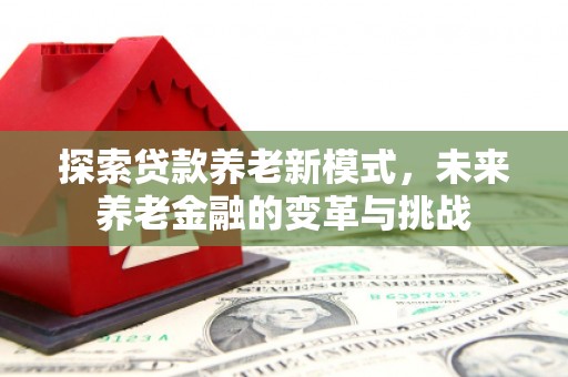 海港探索贷款养老新模式，未来养老金融的变革与挑战