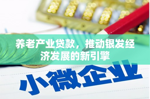 海港养老产业贷款，推动银发经济发展的新引擎
