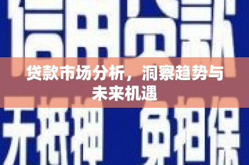 海港贷款市场分析，洞察趋势与未来机遇