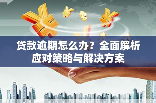 海港贷款逾期怎么办？全面解析应对策略与解决方案