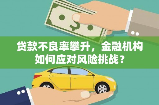 海港贷款不良率攀升，金融机构如何应对风险挑战？