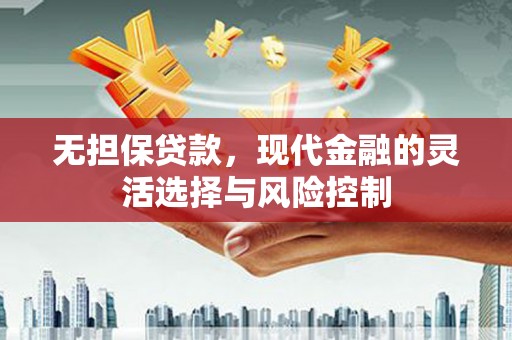 海港无担保贷款，现代金融的灵活选择与风险控制