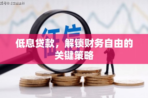 海港低息贷款，解锁财务自由的关键策略