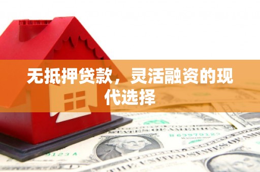 海港无抵押贷款，灵活融资的现代选择