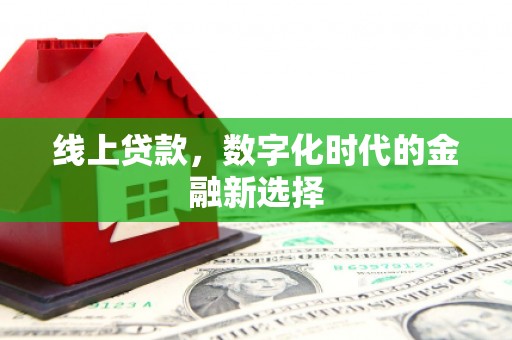 海港线上贷款，数字化时代的金融新选择