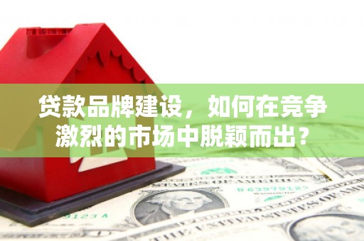 海港贷款品牌建设，如何在竞争激烈的市场中脱颖而出？