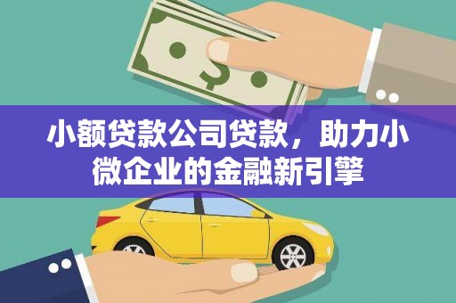 海港小额贷款公司贷款，助力小微企业的金融新引擎