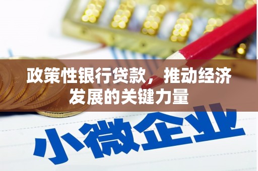 海港政策性银行贷款，推动经济发展的关键力量
