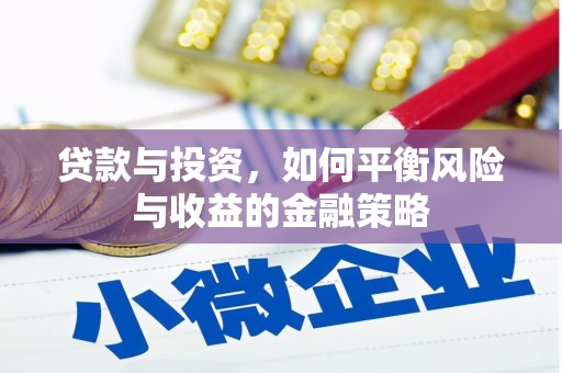 海港贷款与投资，如何平衡风险与收益的金融策略