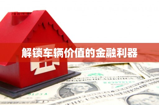 海港解锁车辆价值的金融利器